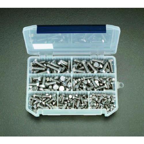 【SALE価格】エスコ (ESCO)  EA949AD-9 M5・M6・M8 六角頭ボルトセット(ス...