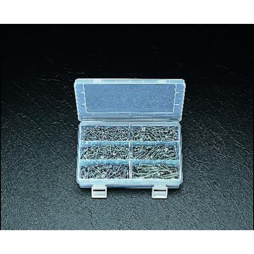 【SALE価格】エスコ (ESCO)  EA949EB 2.7-4.5mm 皿頭木ねじセット(ユニク...