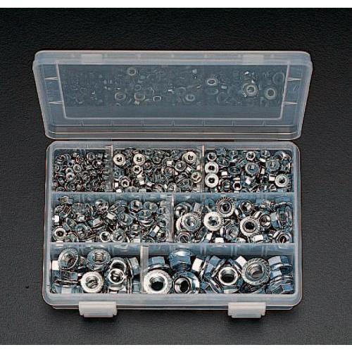 【SALE価格】エスコ (ESCO)  EA949GF M3-M12 フランジナットセット(クロメー...