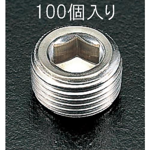 【SALE価格】エスコ (ESCO)  EA949GP-1 R 1/8&quot; テーパーねじプラグ(ステン...