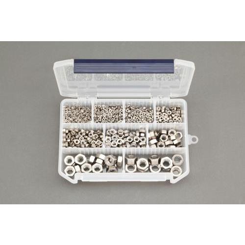【SALE価格】エスコ (ESCO)  EA949LS-13 M2-M12 六角ナットセット(ステン...
