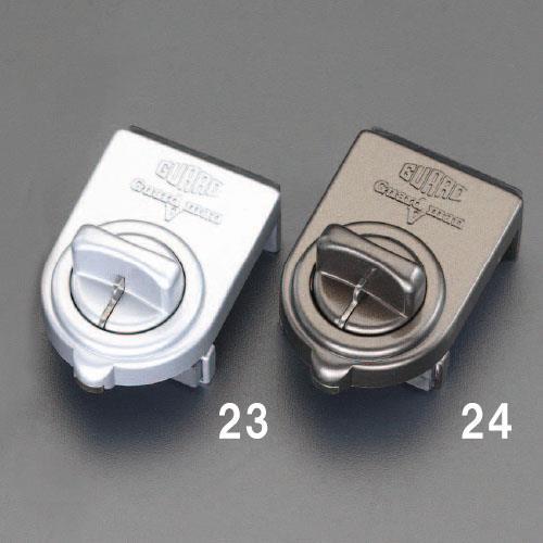 【SALE価格】エスコ (ESCO)  EA951BA-24 サッシ窓用固定金具(ロック付/ブロンズ...