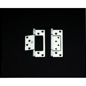 エスコ (ESCO)  EA951BS-89 89x34mm フラッシュ丁番(ステンレス製/2枚) ...