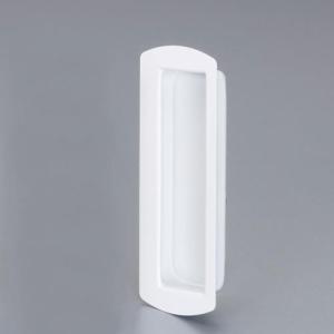 エスコ (ESCO)  EA951C-29 105x 40 mm 引戸・開き戸兼用取手(ホワイト) EA951C-29｜orangetool