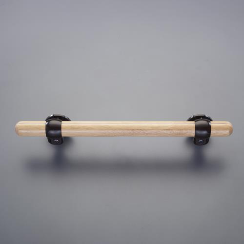 【SALE価格】エスコ (ESCO)  EA951EL-13 φ32x 450mm 木製手すり(蓄光...