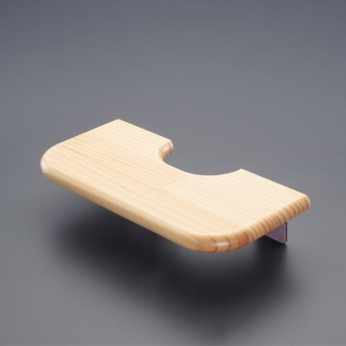 エスコ (ESCO)  EA951EL-17 140x450mm 木製手すり(ひじかけ用) EA95...