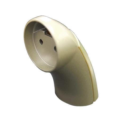 エスコ (ESCO)  EA951EL-251 φ35mm 手すり用エンドブラケット(シルバー) E...