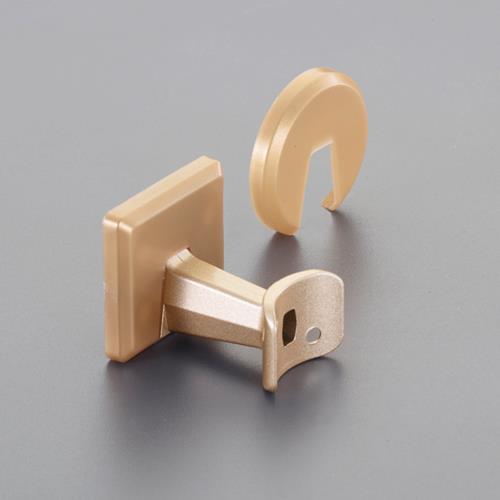 エスコ (ESCO)  EA951EL-260 φ35mm 手すり用直受ブラケット(ゴールド) EA...