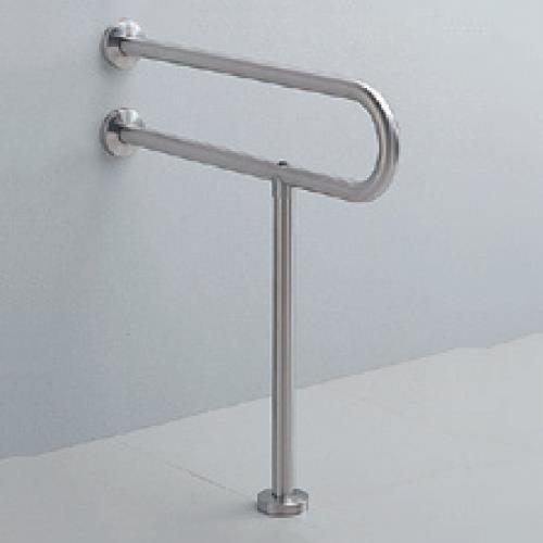 【SALE価格】エスコ (ESCO)  700x700mm ステンレス製手すり(P型/腰掛便器用) ...