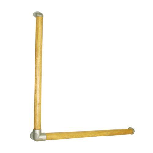 エスコ (ESCO)  EA951EL-7 φ35x 600mm 木製手すり(L型) EA951EL...