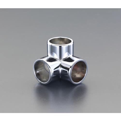 エスコ (ESCO)  EA951EV-33 32mm パイプジョイント三方エルボ(クロームメッキ)...