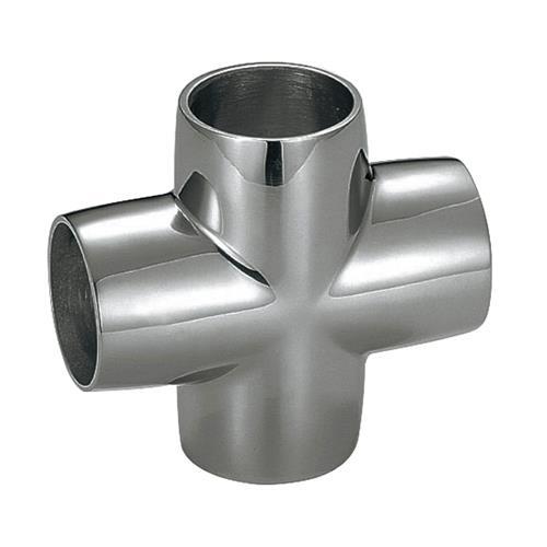 エスコ (ESCO)  25mm パイプジョイントクロス(ステンレス製) EA951EW-221A