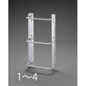 エスコ (ESCO)  EA951SC-2 350x 700mm/3段 タラップ(スチール製) EA951SC-2｜orangetool