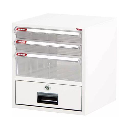 エスコ (ESCO)  EA954JA-15 264x343x287mm/ 4段レターケース(スチー...