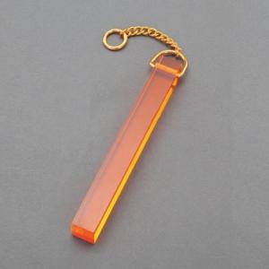 エスコ (ESCO)  EA956V-82 18x100mm アクリルキーホルダー(ゴールド) EA956V-82｜orangetool