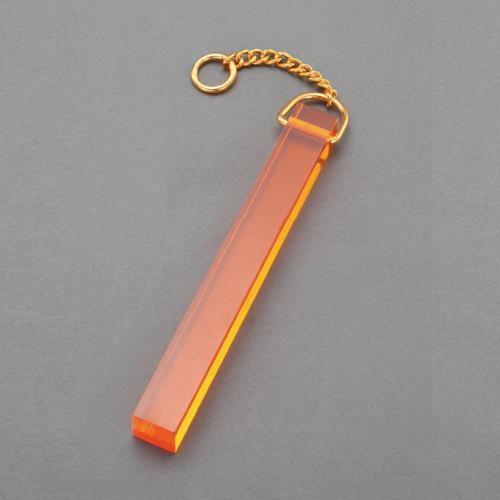 エスコ (ESCO)  EA956V-84 18x150mm アクリルキーホルダー(ゴールド) EA...