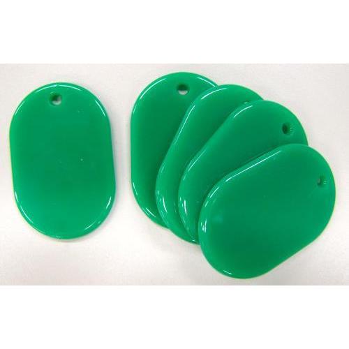 エスコ (ESCO)  EA956V-9A 45x30mm アクリルパール板(緑/5枚) EA956...