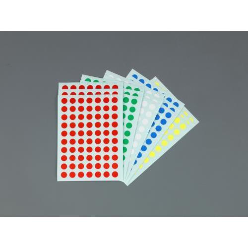 エスコ (ESCO)  EA956VC-4 φ20mm / 180片 カラーラベルシール EA956...