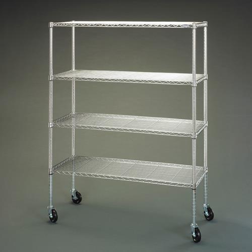 エスコ (ESCO)  EA976AZ-18 1200x460x1610mm メタルラック(大口径ゴ...