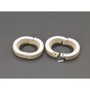 エスコ (ESCO)  EA979CC-21 50mm キャスター用ストッパー(白/2個) EA979CC-21｜orangetool