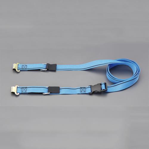 【SALE価格】エスコ (ESCO)  EA979CR-120 1200mm スチール棚用耐震ベルト...