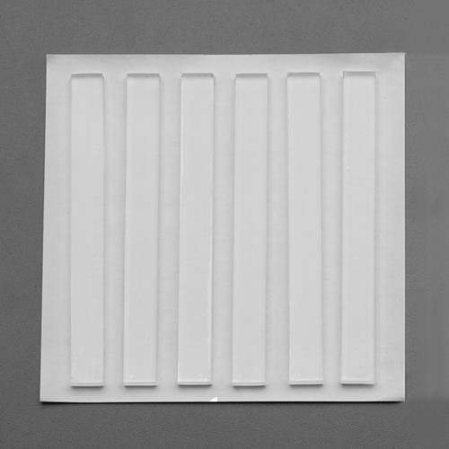 エスコ (ESCO)  EA979D-74 10x100x3mm 耐震ベース(クリア/6個) EA9...