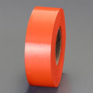 エスコ (ESCO)  EA983DB-53B 30mmx91m マーキングテープ(非粘着/橙/12巻) EA983DB-53B｜orangetool