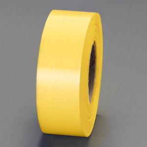 エスコ (ESCO)  EA983DB-54B 30mmx91m マーキングテープ(非粘着/黄/12巻) EA983DB-54B｜orangetool