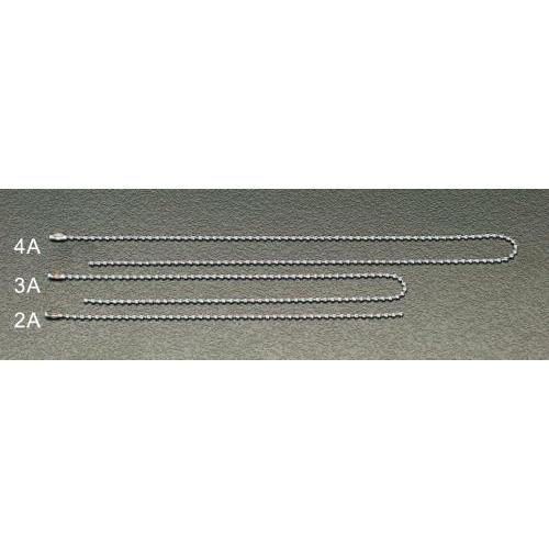 エスコ (ESCO)  EA983L-2A 2.3x150mm 標識用取付鎖(10本) EA983L...