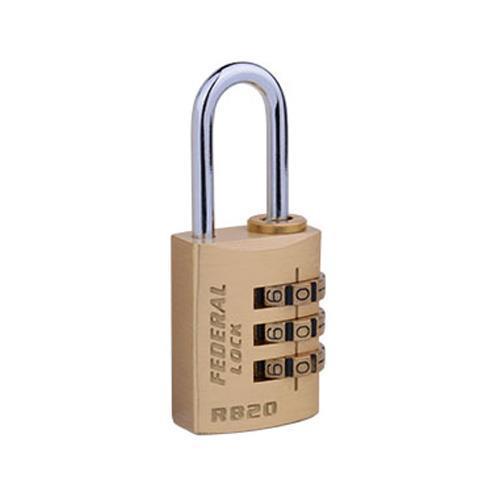 エスコ (ESCO)  EA983S-46 20mm ダイアル錠(真鍮製) EA983S-46 (5...