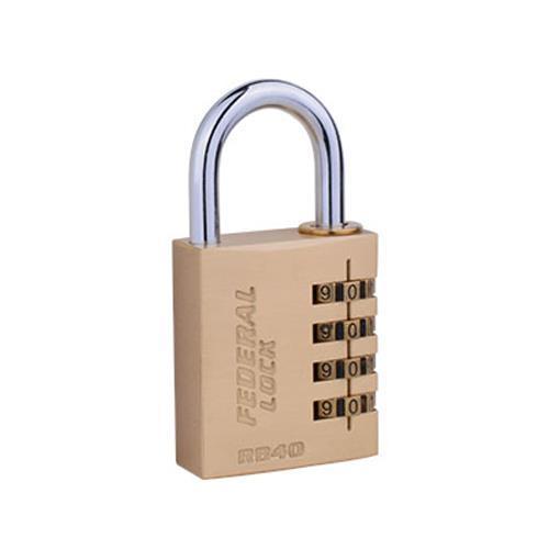 エスコ (ESCO)  EA983S-48 40mm ダイアル錠(真鍮製) EA983S-48 (3...