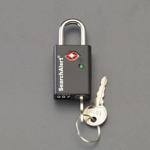 【SALE価格】エスコ (ESCO)  EA983S-81 33mm パドロック(ブラック) EA9...