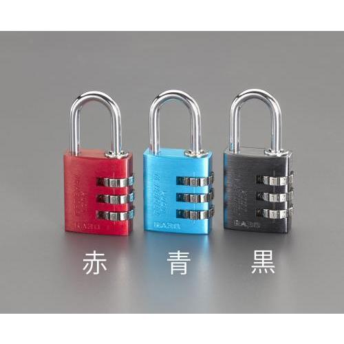 エスコ (ESCO)  EA983S-91 20mm ダイアル錠(レッド) EA983S-91 (6...