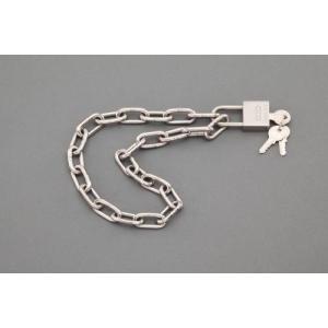 エスコ (ESCO)  EA983VD-60 5x 600mm チェーンロック(ステンレス製) EA983VD-60｜orangetool
