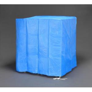 エスコ (ESCO)  EA985PK-1 1200x1200x1300mm パレットカバー(裾ひも式/青) EA985PK-1｜orangetool