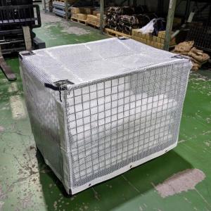 エスコ (ESCO)  1000x 800x 800mm メッシュパレットカバー(透明/糸入 EA985RH-11｜orangetool