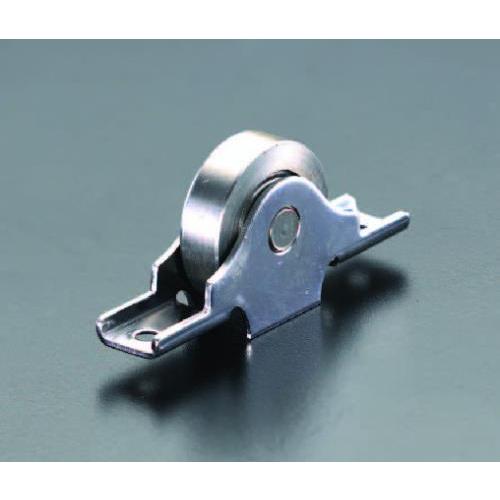 【SALE価格】エスコ (ESCO)  EA986R-12 36mm 戸車(平型・ステンレス車輪・ス...