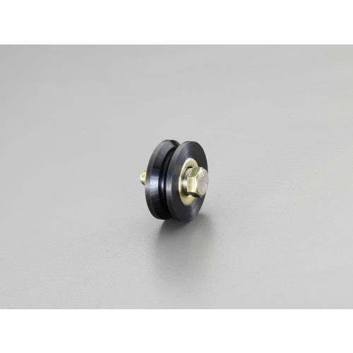 【SALE価格】エスコ (ESCO)  EA986RA-207 75mm 戸車車輪(重量用・V型) ...