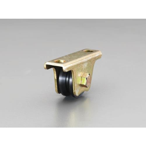 【SALE価格】エスコ (ESCO)  EA986RA-60 60mm 戸車(重量用・V型・スティー...