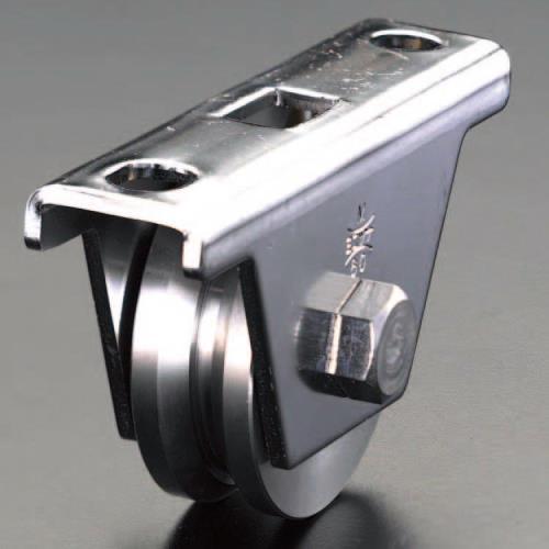 【SALE価格】エスコ (ESCO)  EA986RB-12 60mm/ 300kg 戸車(重量用・...