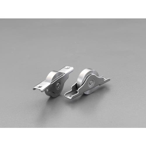 エスコ (ESCO)  EA986RE-11 30mm 戸車(平型・ステンレス製/2個) EA986...