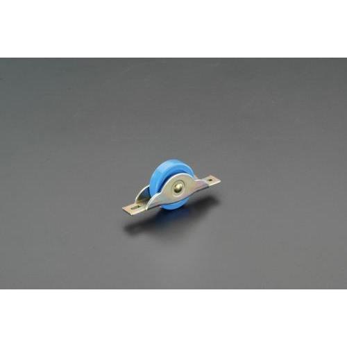 エスコ (ESCO)  30mm 戸車(平型・耐衝撃性特殊ナイロン) EA986RG-130H (4...