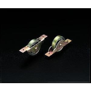 エスコ (ESCO)  EA986RJ-30 30mm 戸車(平型・スチール製/2個) EA986R...