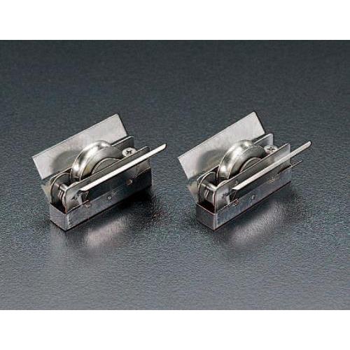 エスコ (ESCO)  EA986RJ-9 9.5-14mm 戸車(サッシ用・ステンレス車・ステンレ...