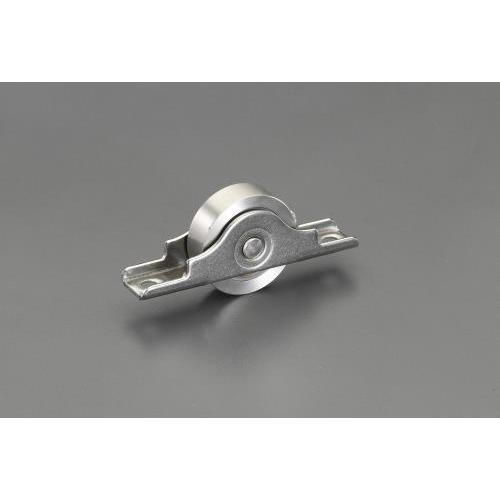 エスコ (ESCO)  EA986RY-41 30mm/40kg 戸車(平型・ステンレス製) EA9...