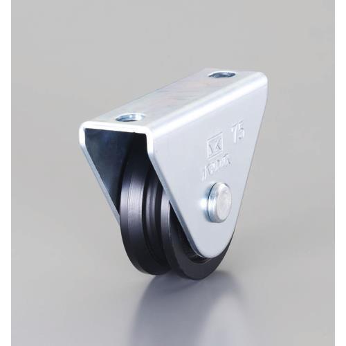 エスコ (ESCO)  EA986VA-105 105mm/ 800kg 戸車(V型・重量用) EA...