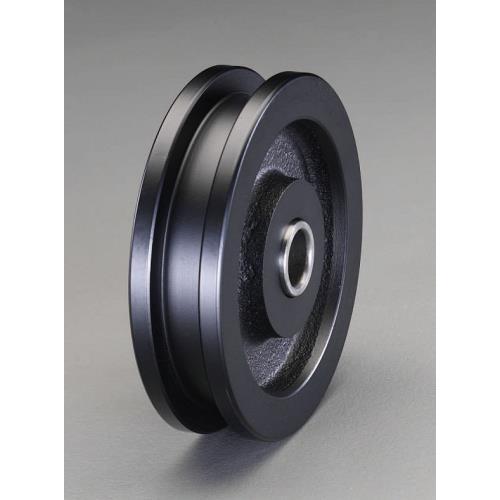 【SALE価格】エスコ (ESCO)  EA986VF-305 105mm 戸車車輪(コ型・重量用)...