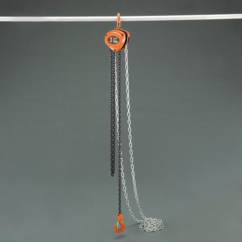 【SALE価格】エスコ (ESCO)  EA987AC-3 3.0tonx3.0m チェーンブロック...