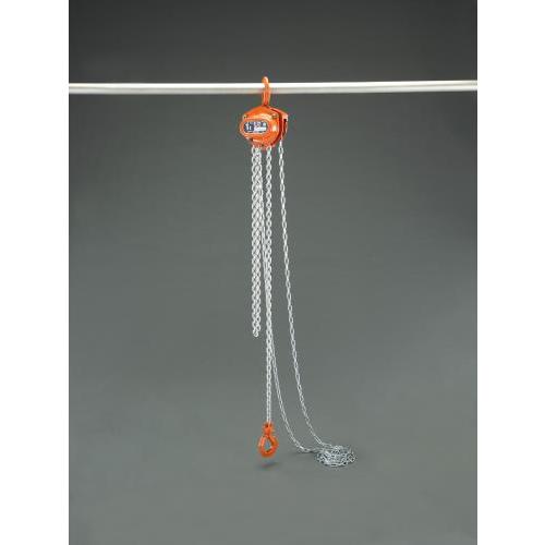 【SALE価格】エスコ (ESCO)  EA987CK-8 1.0tonx8.0m チェーンブロック...