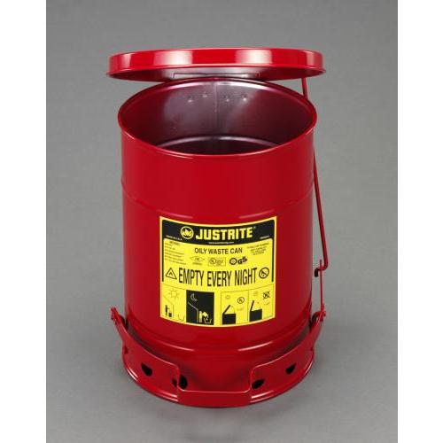 エスコ (ESCO)  EA991JS-2 φ302x403mm/20L 工業用ダスト缶(セーフティ...